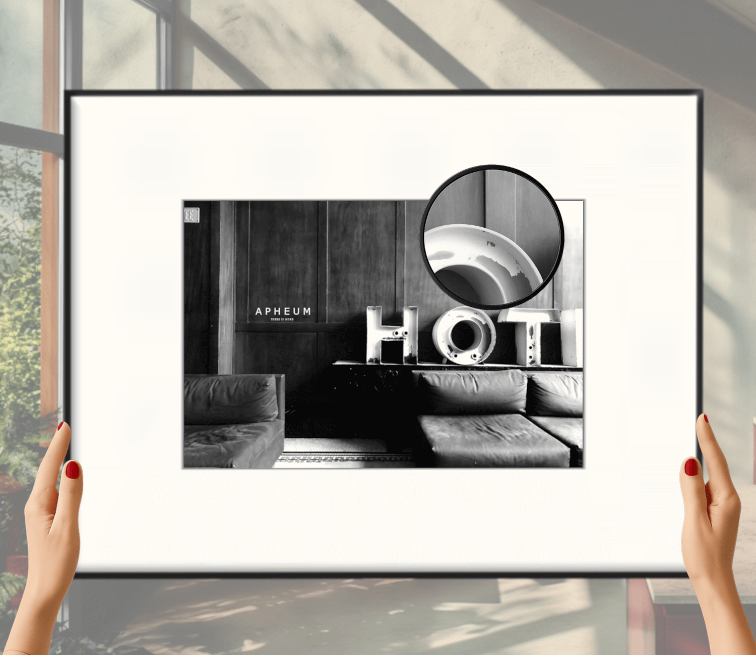 Digital Fine Art in Schwarz-Weiß