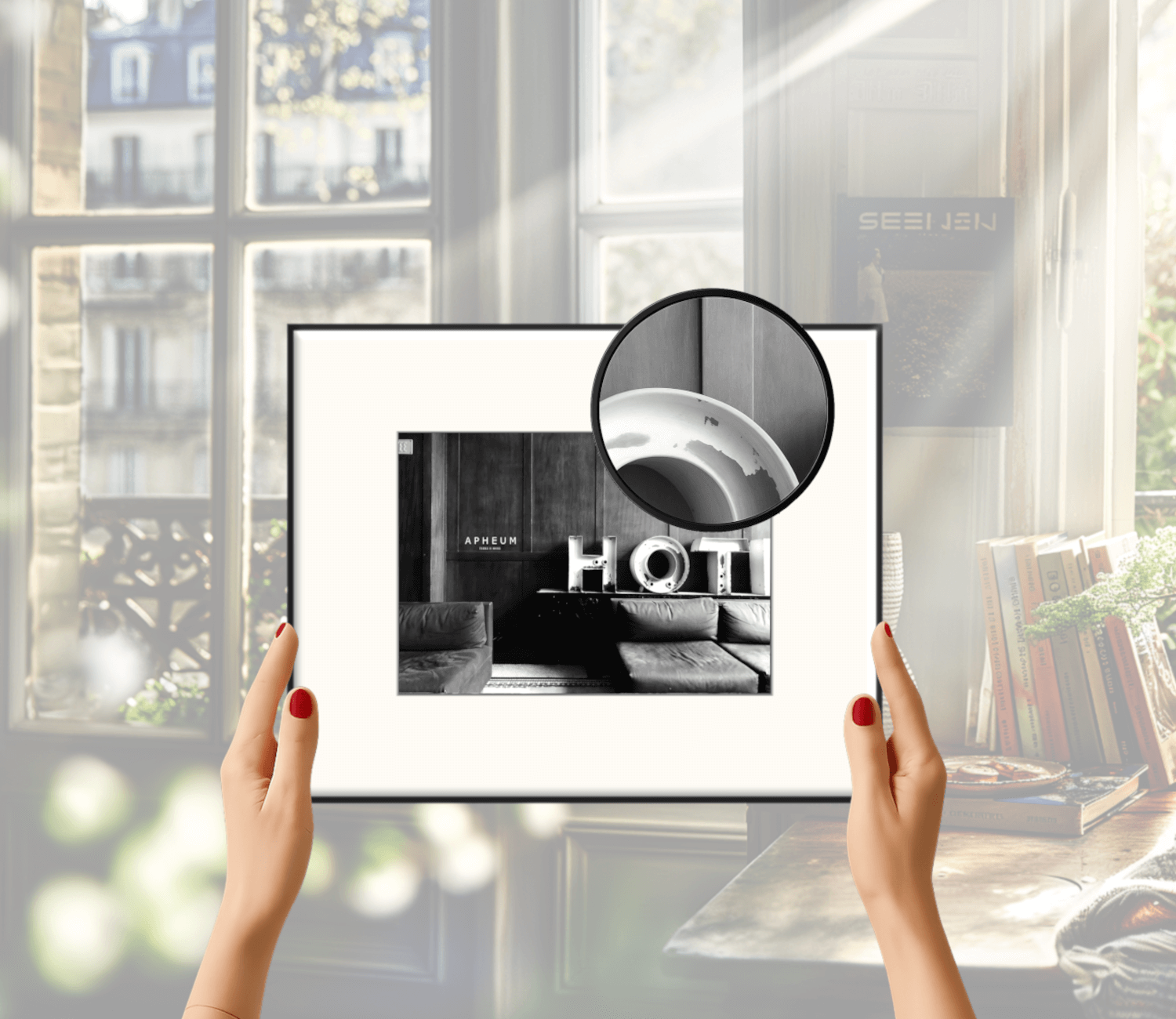 Digital Fine Art in Schwarz-Weiß