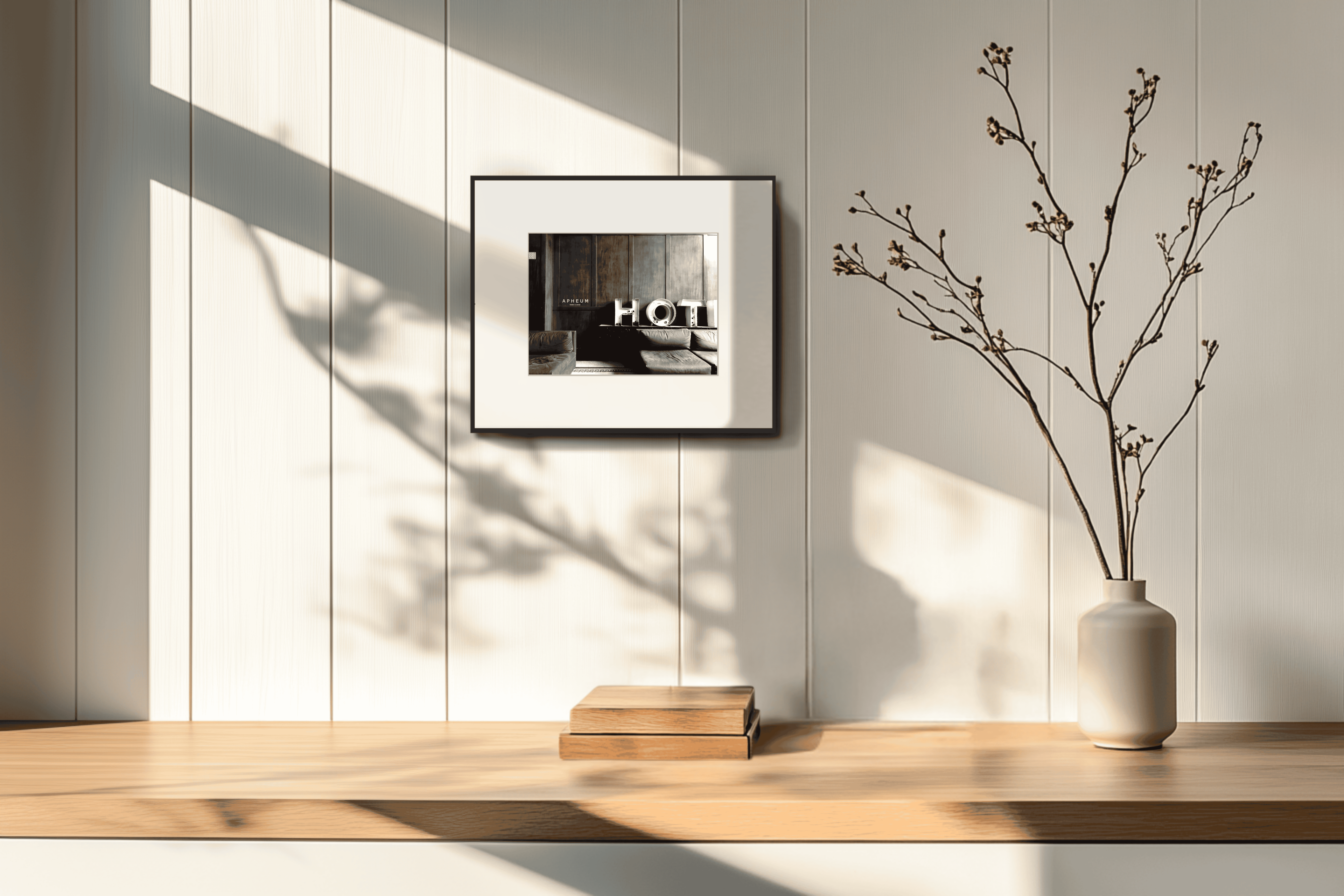 Rahmen M digital-fine-art mit modernem Design, perfekt für Fotos und Kunstwerke in stilvollen Räumen