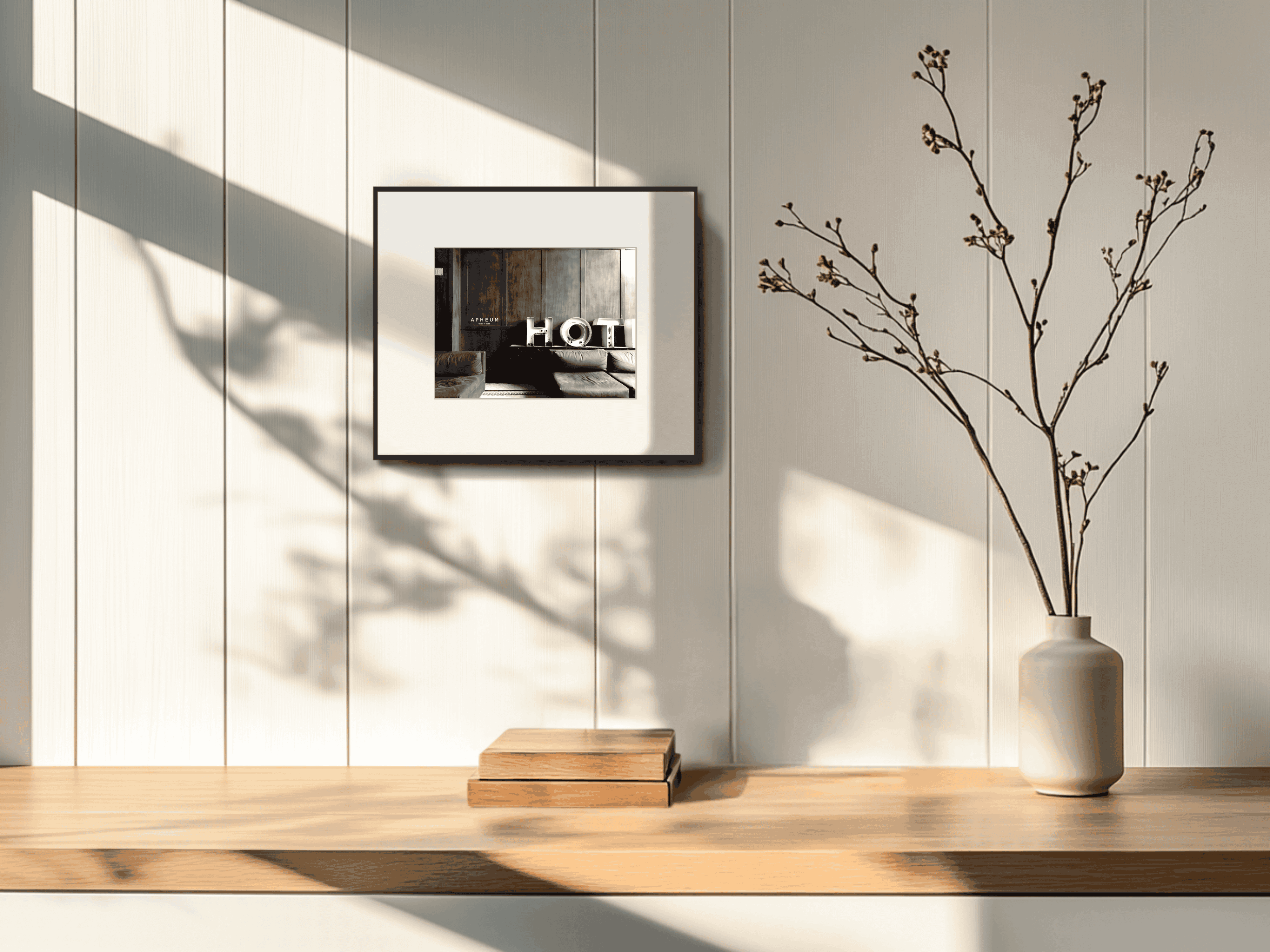 Rahmen M digital-fine-art mit modernem Design, perfekt für Fotos und Kunstwerke in stilvollen Räumen