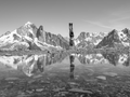 
Là où résident les dieux – Le monde des montagnes en noir et blanc