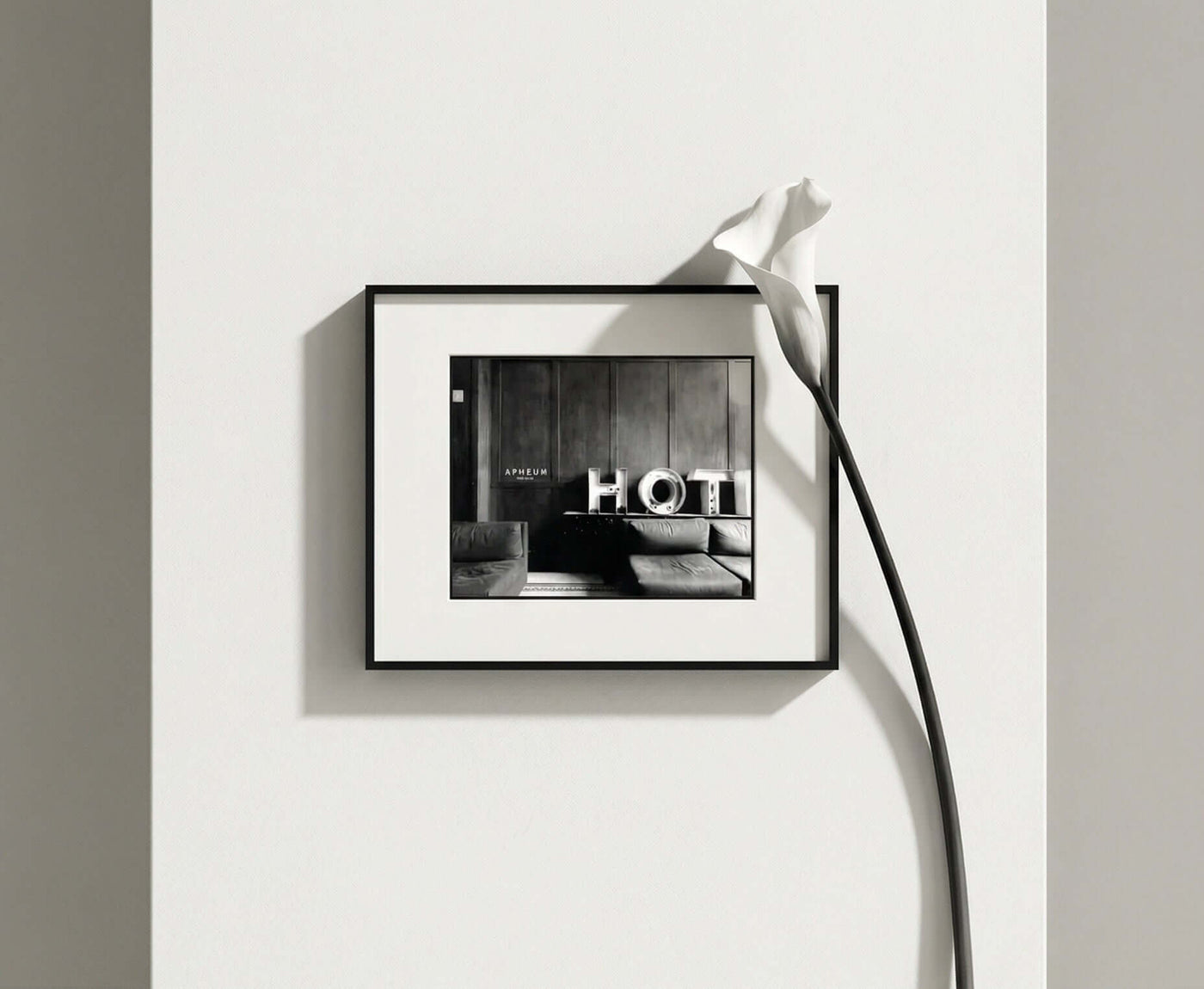 Le cadre photo numérique pour la décoration intérieure