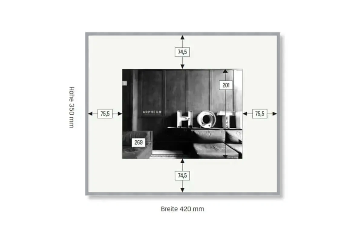 Frame M – E-Ink Bilderrahmen Deep Grayscale | Designobjekt